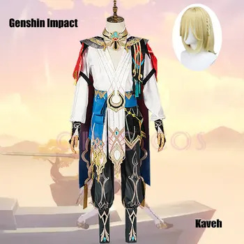  Kaveh Cosplay Odijelo Genshin Impact Jednolična Perika Anime Kineski Stil Kostime Za Halloween Igra Je Nova Koža