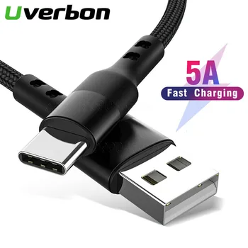  Brzo Punjenje USB Type C Kabel 5A USB C Kabel Type C kabel za Huawei podatkovni Kabel, Punjač, USB Kabel C Za Samsung S20 S10