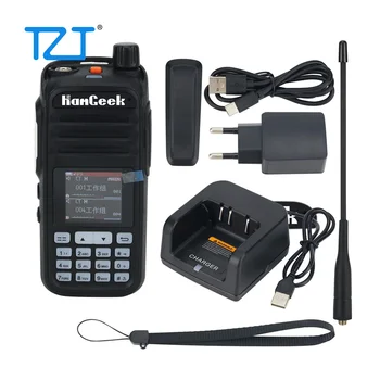  TZT HamGeek HGA37 70-900 Mhz Prijenosni prijenosni radio Ručni primopredajnik AM FM UHF VHF Radio sa Kolor LCD zaslonom