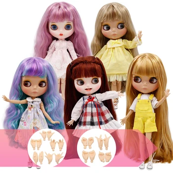  ICY DBS Blyth Lutka Zajedničko Tijelo DIY Gole igračke BJD Modne Lutke poklon za djevojčice je Nova Posebna Ponuda u prodaji s ručnim biranjem A & B