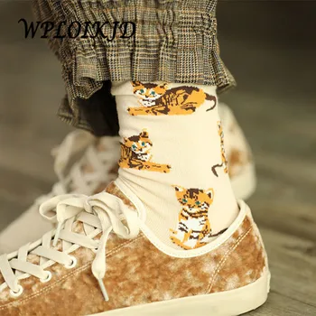  [WPLOIKJD] Japan Visoku Kvalitetu Slatka Svinja/Mops Dizajn Zabavne Čarape, Ženske Kreativne Harajuku Kawaii Meias Sox Calcetines Mujer