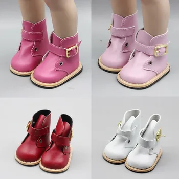  Mini-lutkarska cipele, zimske čizme od umjetne kože, pogodna za lutke 43 cm i 18 cm, lutka za djevojke božićni poklon, igračka
